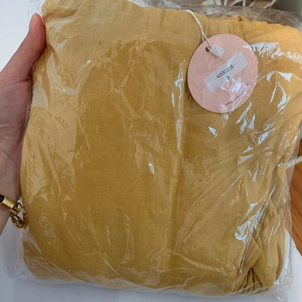 [Verge Girl] Raised in Paris Linen Blouse - SMALL - Picture 6 of 6